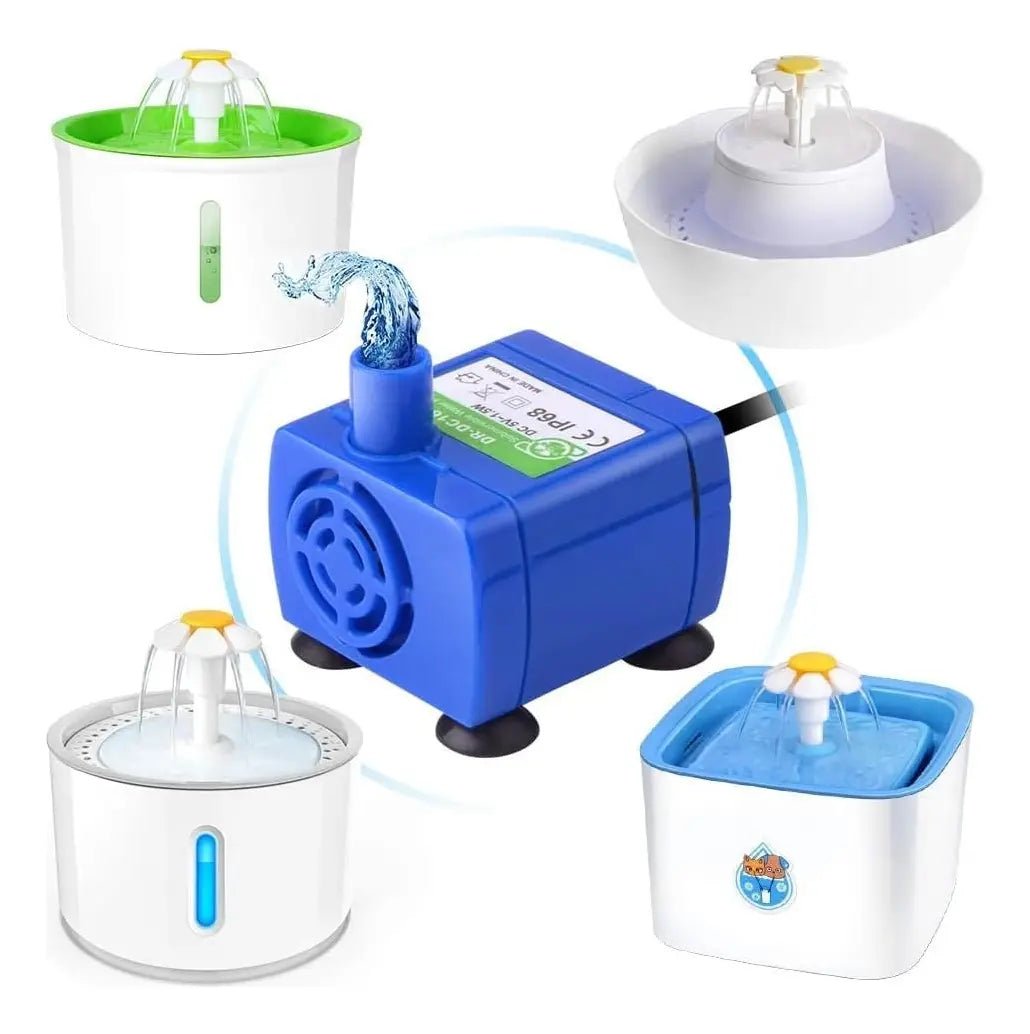 Motor De Agua Para Fuente Y Bebederos De Agua Silencioso Usb - InnovaHome