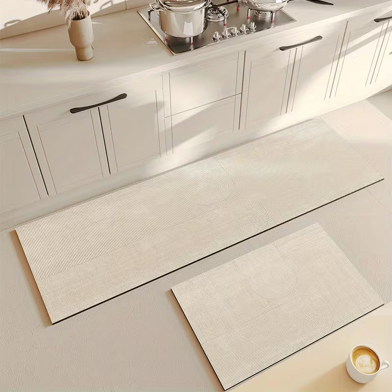 Set de 2 Alfombras de Cocina Antidelsizante