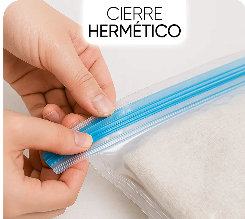 Pack De 3 Bolsas De Vacío Para Guardar Ropa Reducir Espacios