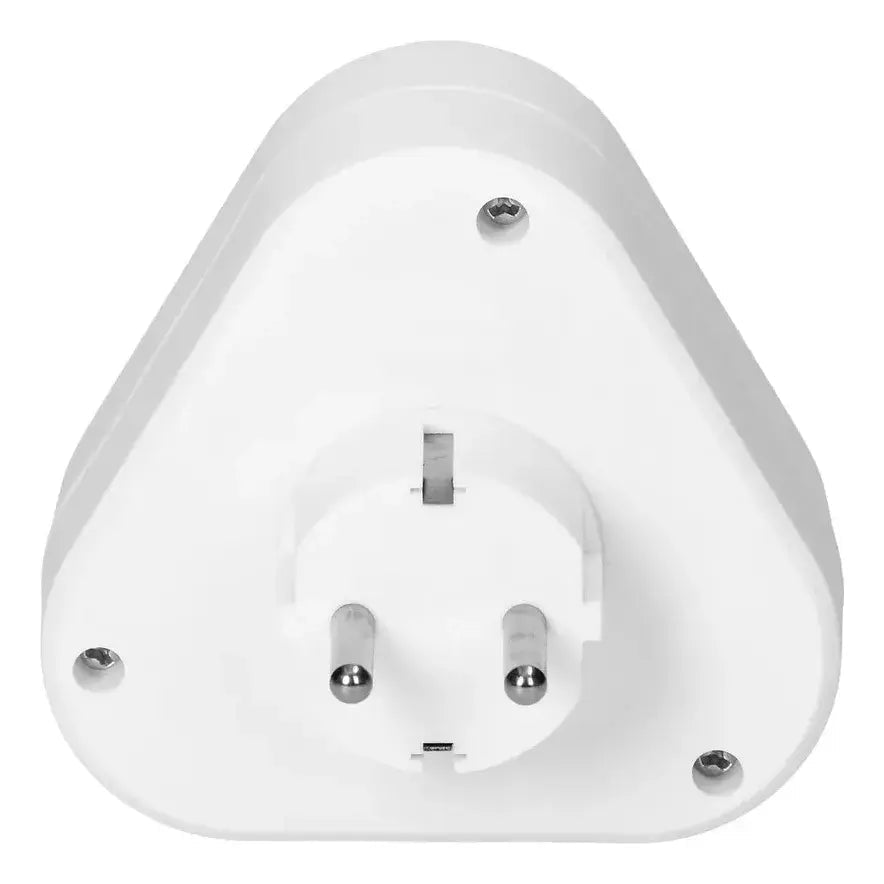 Adaptador SHUKO 5 en 1 con 2 tomas y puertos USB - InnovaHome