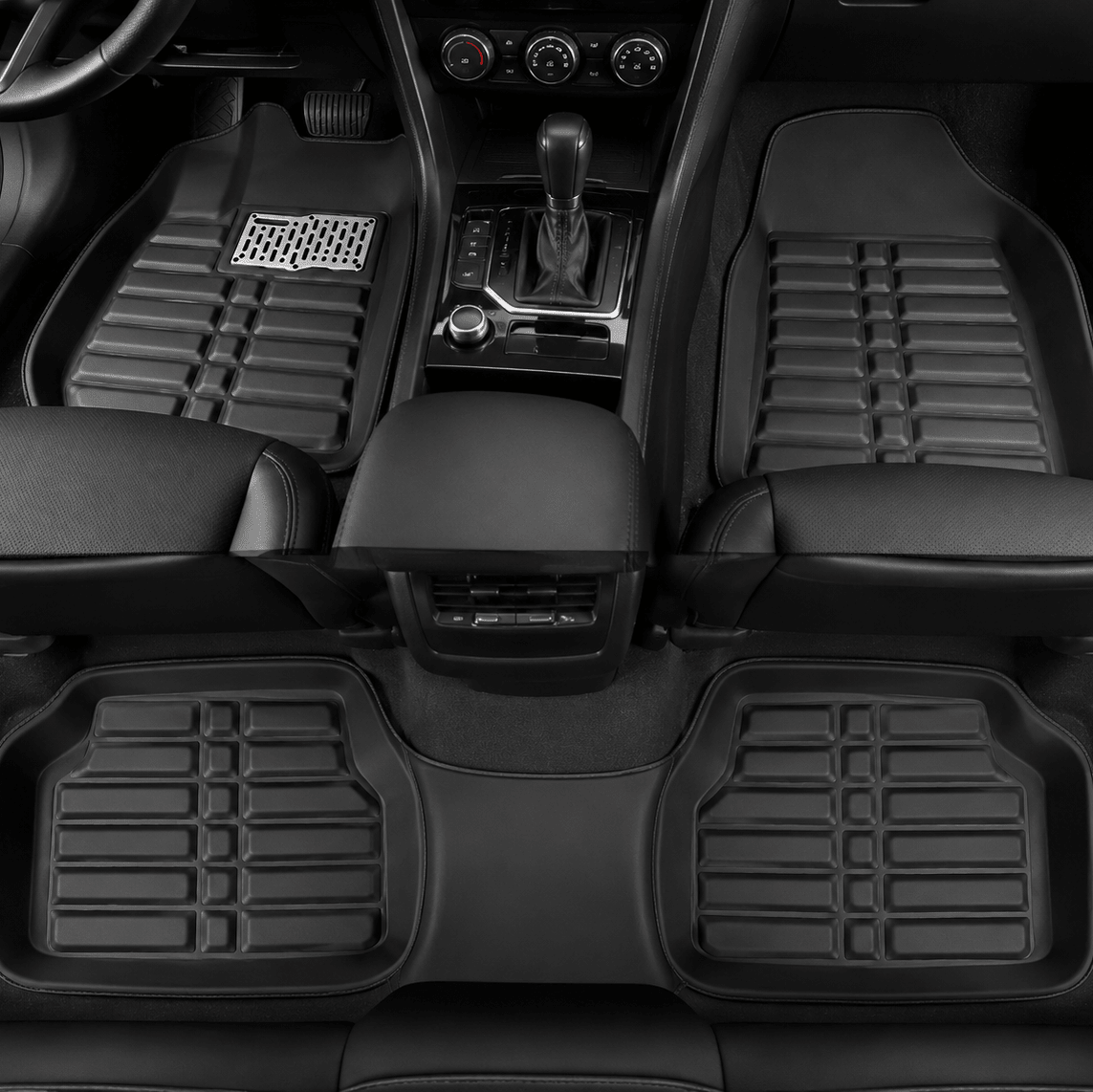 Alfombra Universal de Auto 3 Piezas - InnovaHome