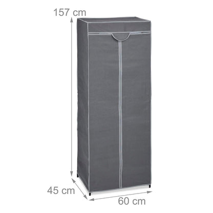 Armario Para Ropa TNT GRIS Facil Armado - InnovaHomeArmario Para Ropa TNT GRIS Facil Armado