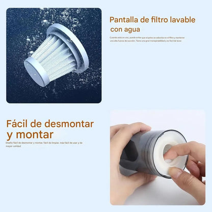 Aspiradora Sopladora 2 en 1 Con Bateria externa - InnovaHome