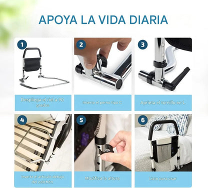 Baranda Seguridad Cama Adultos Mayores Calidad Superior A - InnovaHome