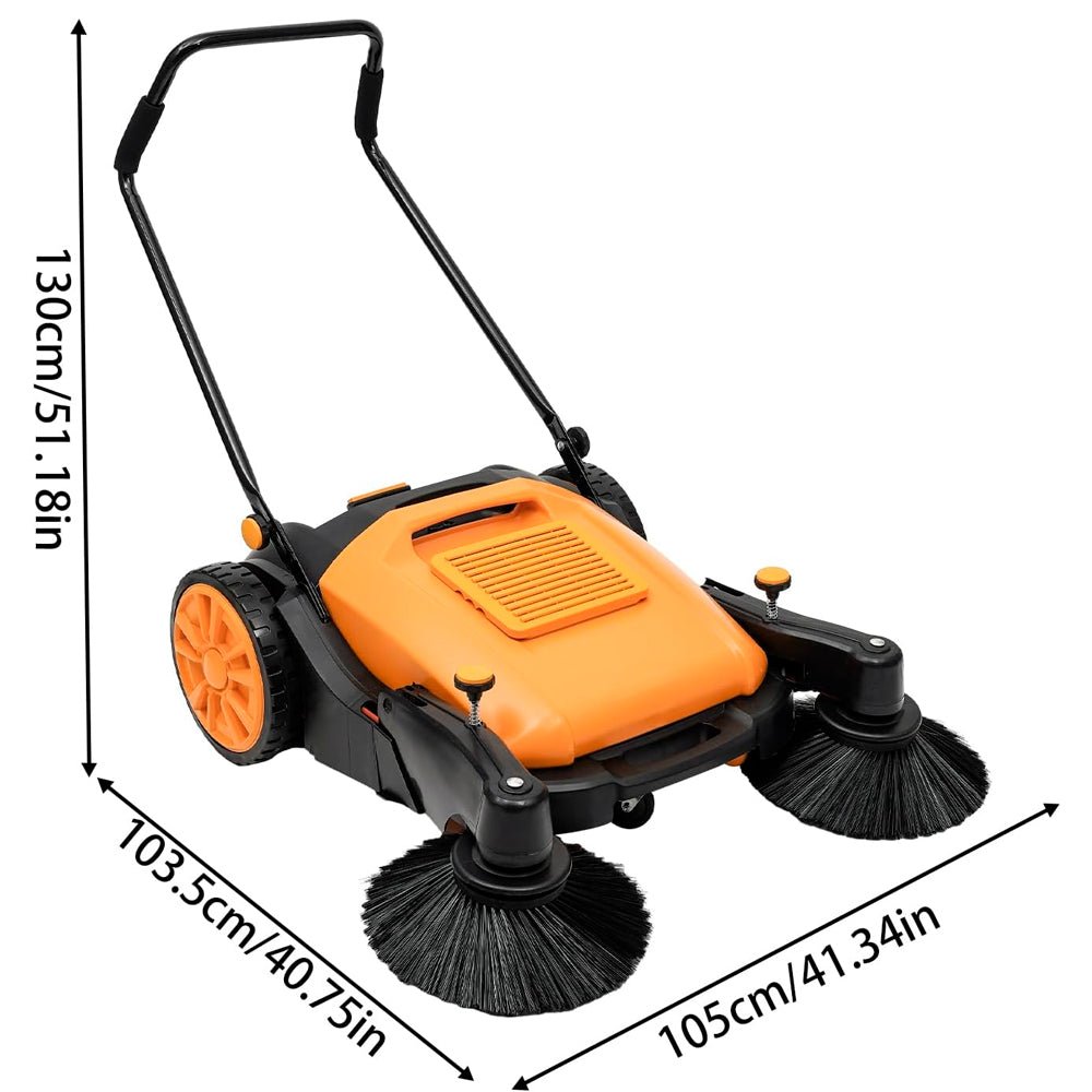 Barredora Recogedora Manual Profesional 55 Litros - InnovaHome