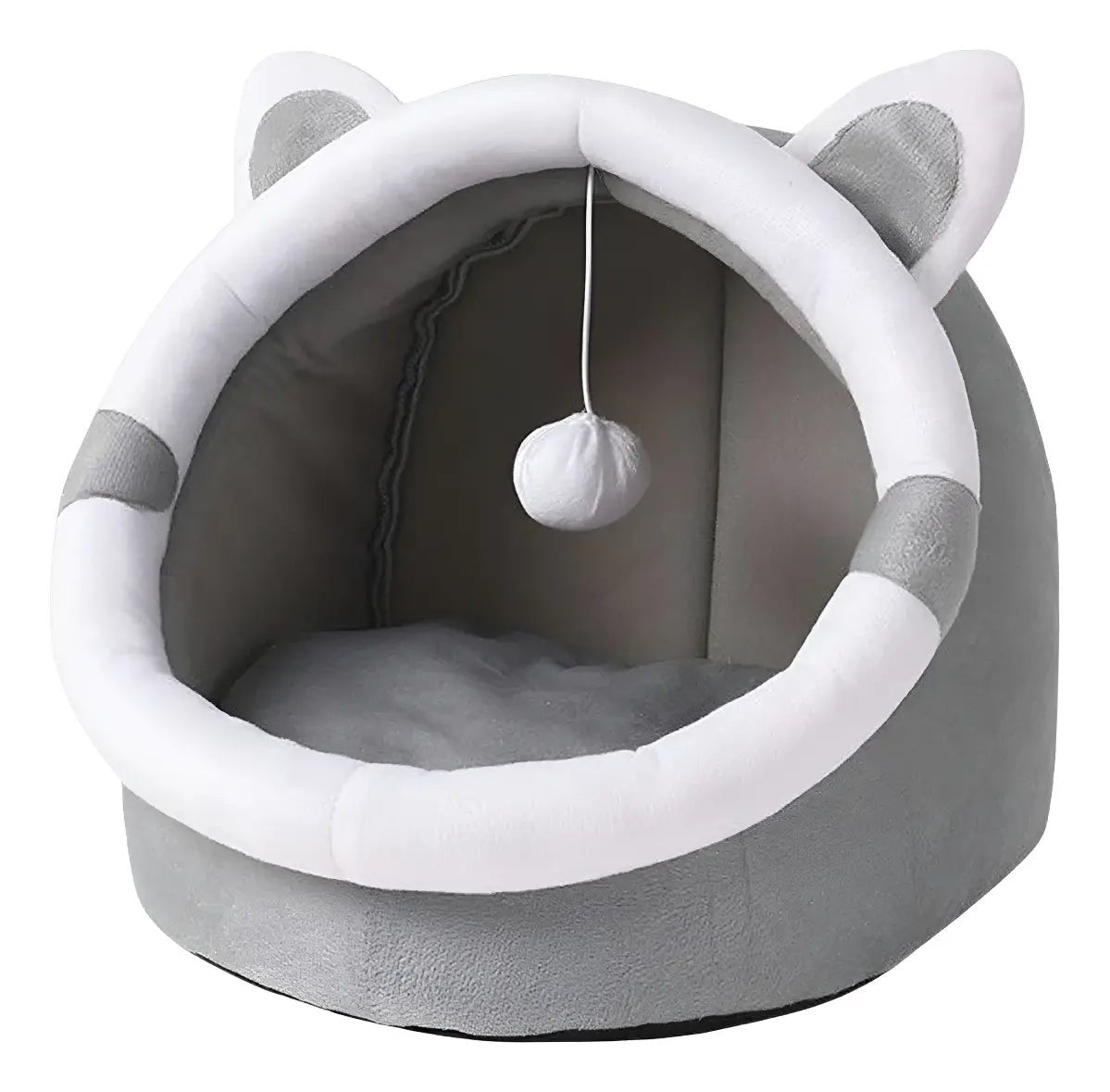 Cama Casa Cucha Gato Perro Iglu Comoda Rosa - InnovaHome