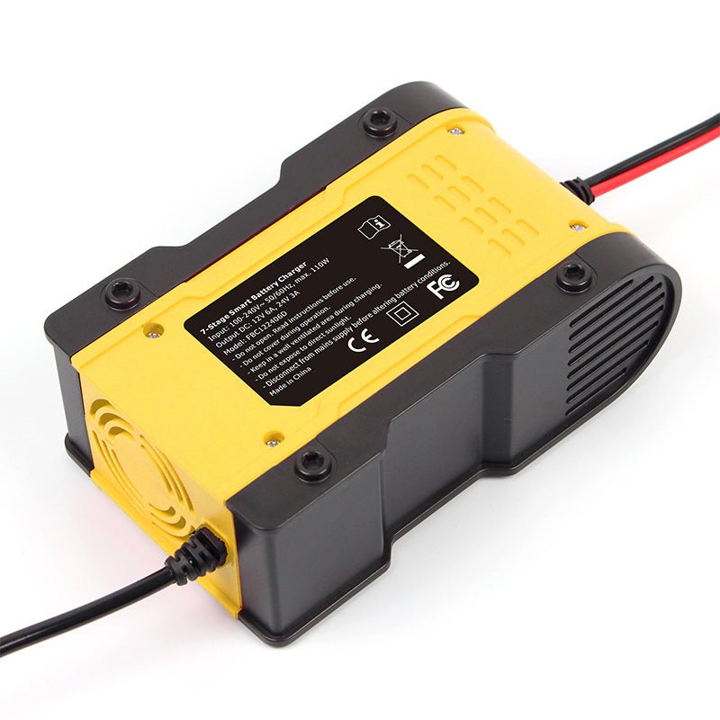 Cargador De Batería Auto Inteligente Automático 12-24v Gel Acidoproduct_name#