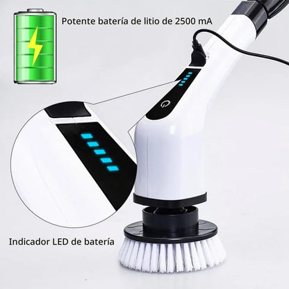 Cepillo Turbo de 25w con 7 cabezales con extensor - InnovaHome
