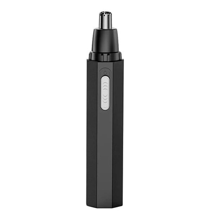 Cortapelos recargable USB con cabezal de corte 360 grados, diseño portátil y cabezal desmontable fácil de limpiar.
