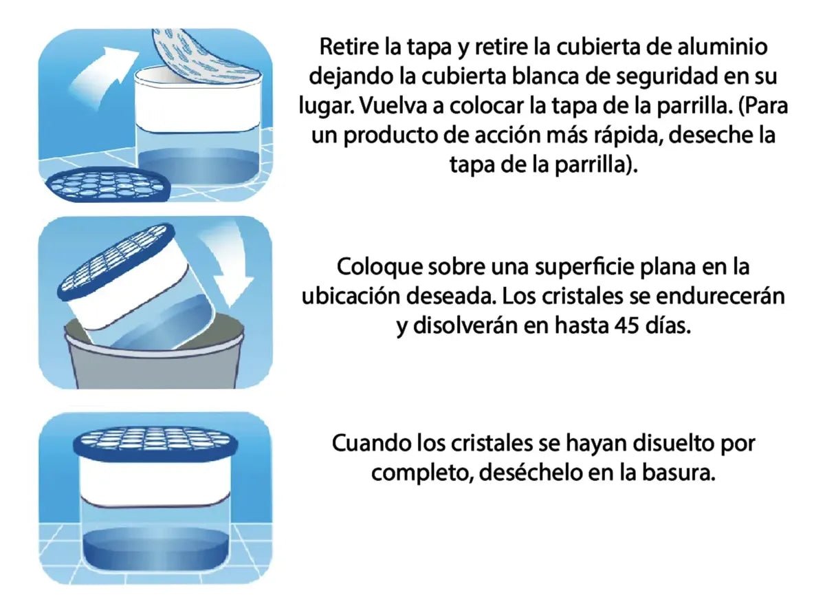 Deshumidificador para Armario con Fragancia Fresh Linen - InnovaHome