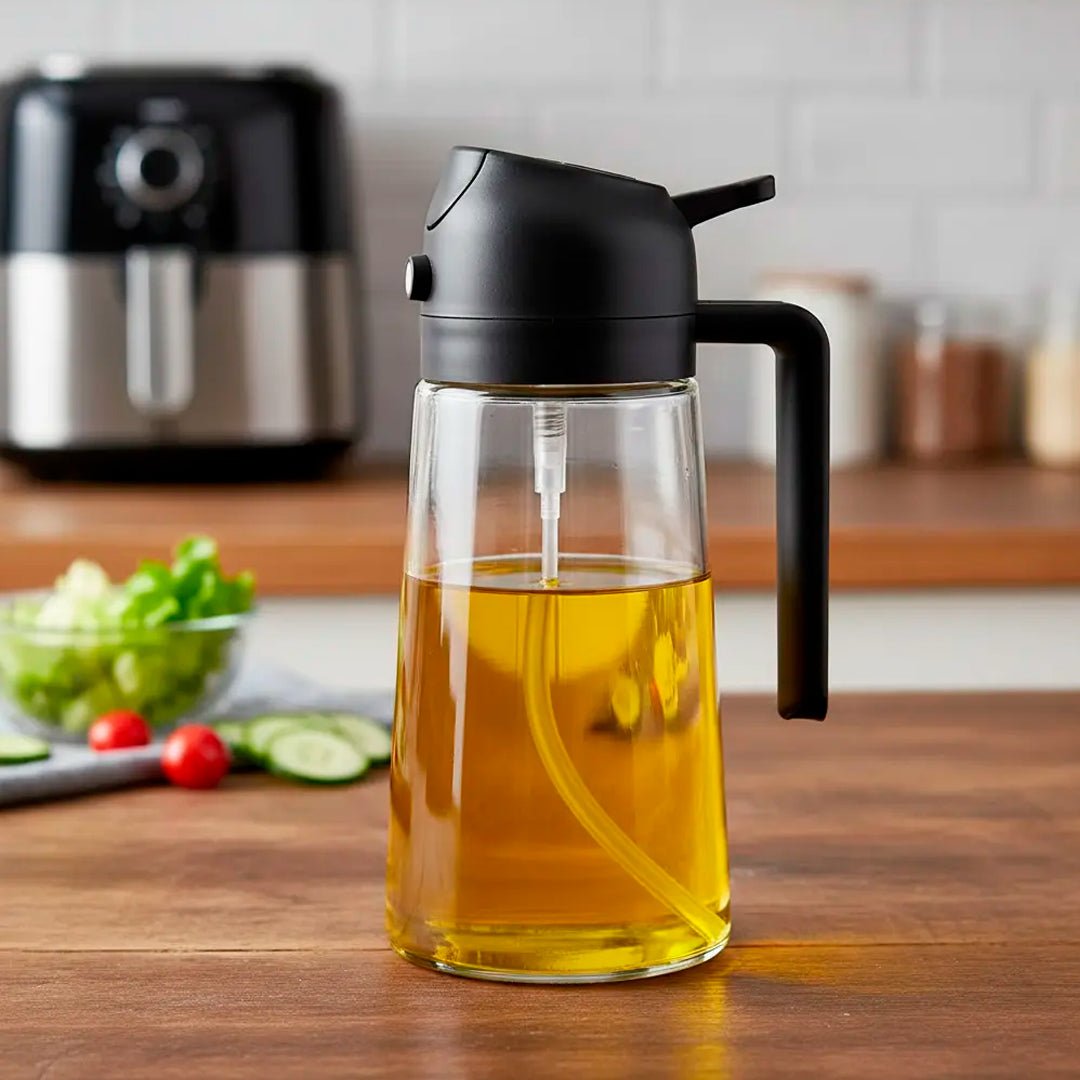 Dispensador Rociador Aceite 2 En 1 Pulverizador Cocina 400ml - InnovaHome
