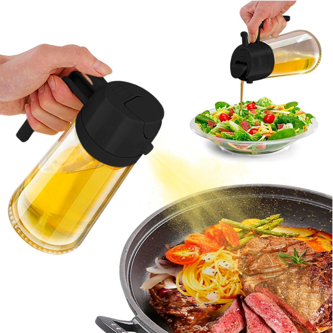 Dispensador Rociador Aceite 2 En 1 Pulverizador Cocina 400ml - InnovaHome
