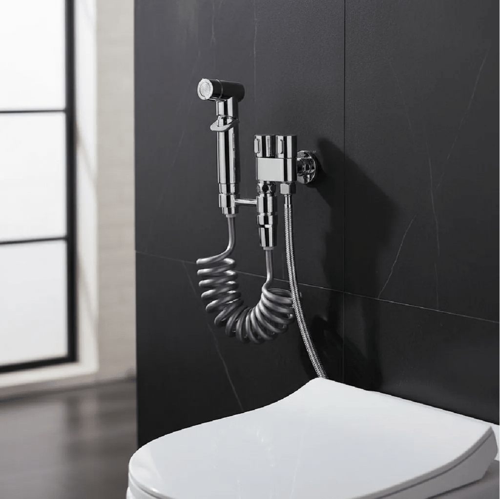Ducha Higiénica Bidet Inodoro Doble Salida Set Completo - InnovaHome