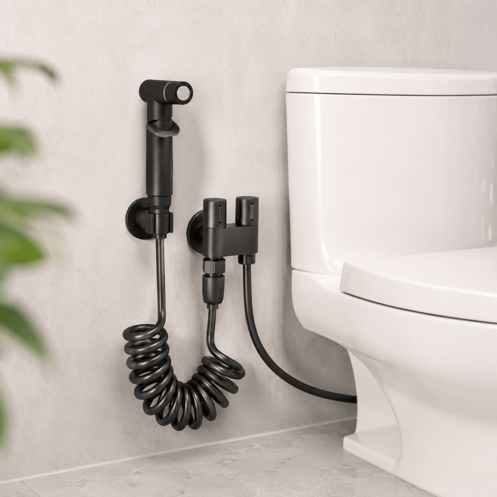 Ducha Higiénica Bidet Inodoro Doble Salida Set Completo - InnovaHome