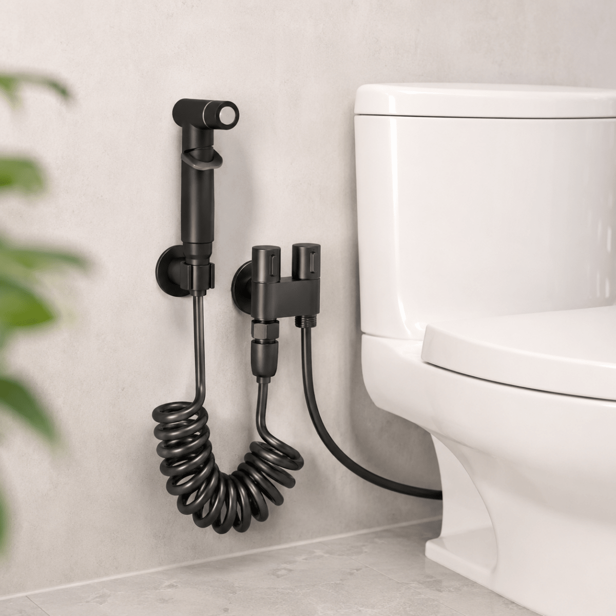 Ducha Higiénica Bidet Inodoro Doble Salida Set Completo - InnovaHome