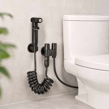 Ducha Higiénica Bidet Inodoro Doble Salida Set Completo - InnovaHome