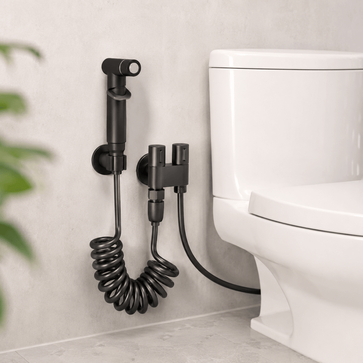 Ducha Higiénica Bidet Inodoro Doble Salida Set Completo - InnovaHome