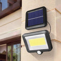 Foco exterior led solar 100W con sensor día noche - InnovaHome