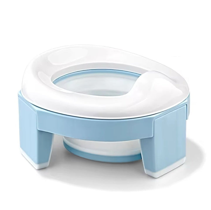 Pelela asiento de entrenamiento infantil portátil para niños aprender a usar el baño en casa o durante viajes.