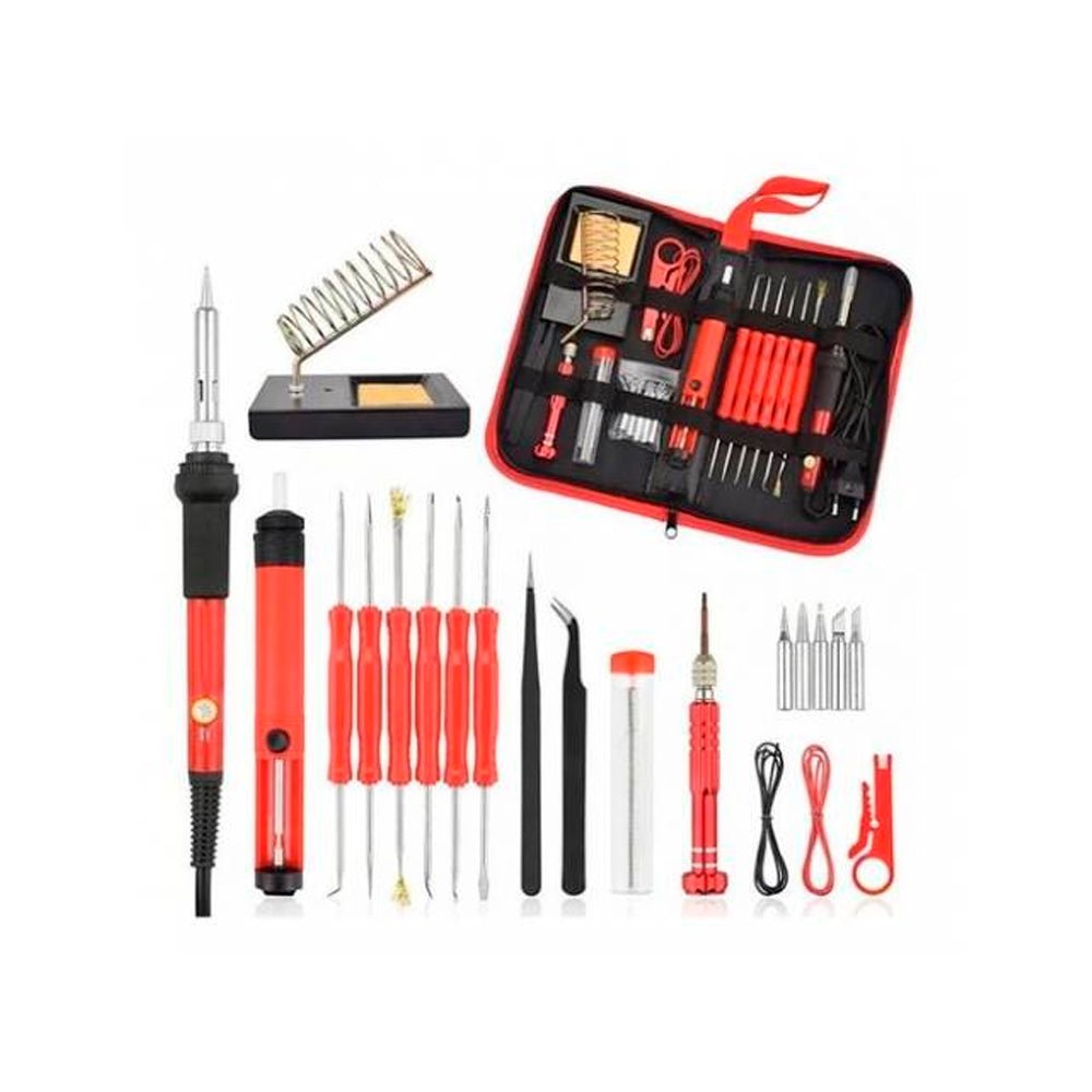 Kit de Soldadura Electrónica Soldar Estaño 60w Temperatura Ajustable - InnovaHome