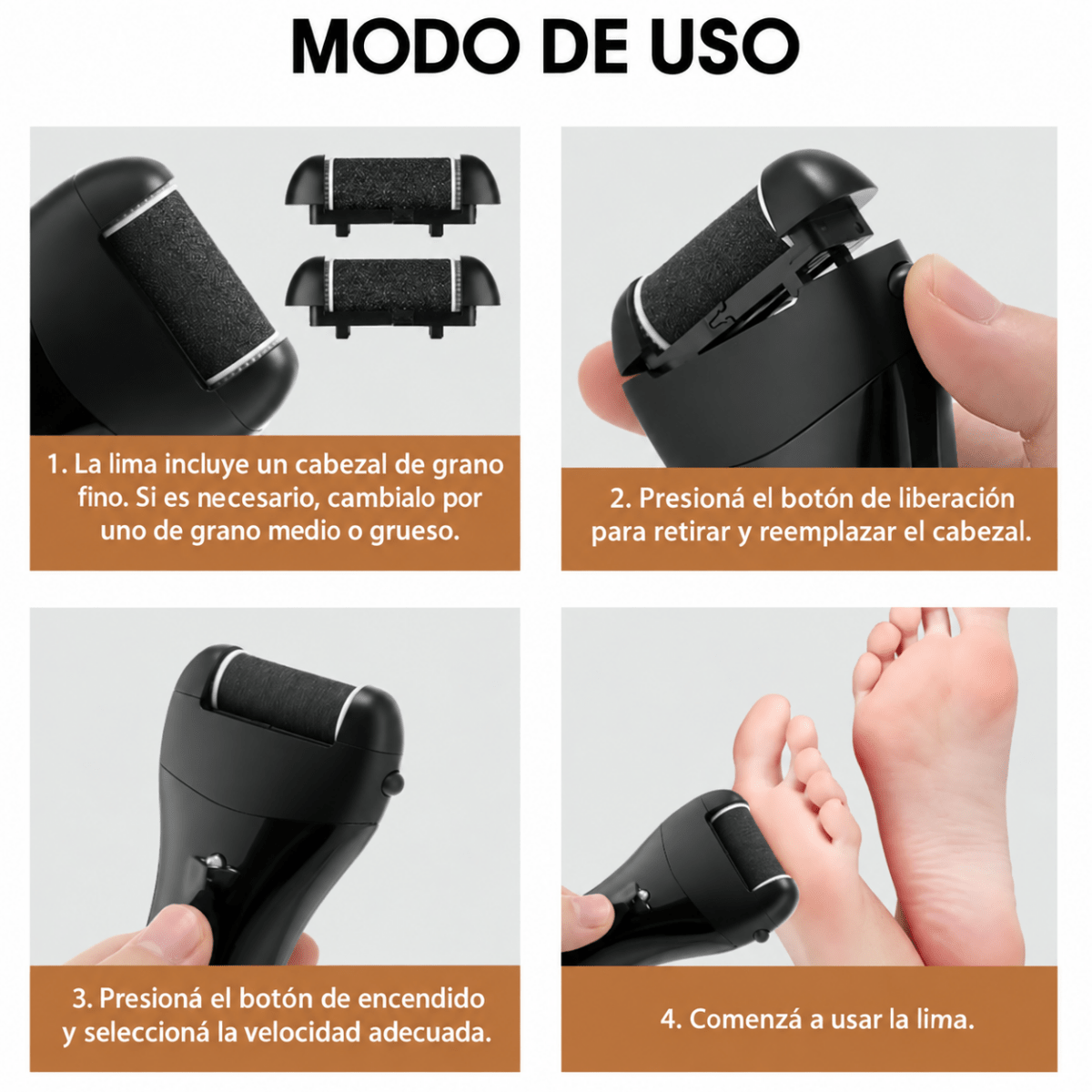 Lima para Callos calidad Superior - InnovaHome
