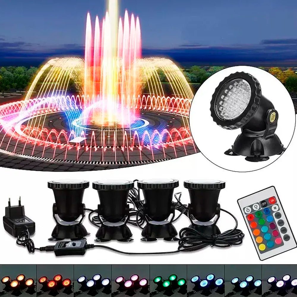 Luces Led Ip66 Sumergibles Piscinas 37 Leds - InnovaHome