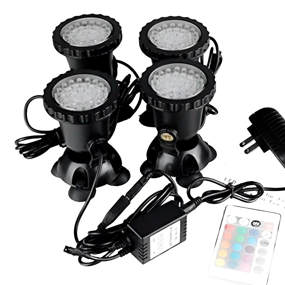 Luces Led Ip66 Sumergibles Piscinas 37 Leds - InnovaHome