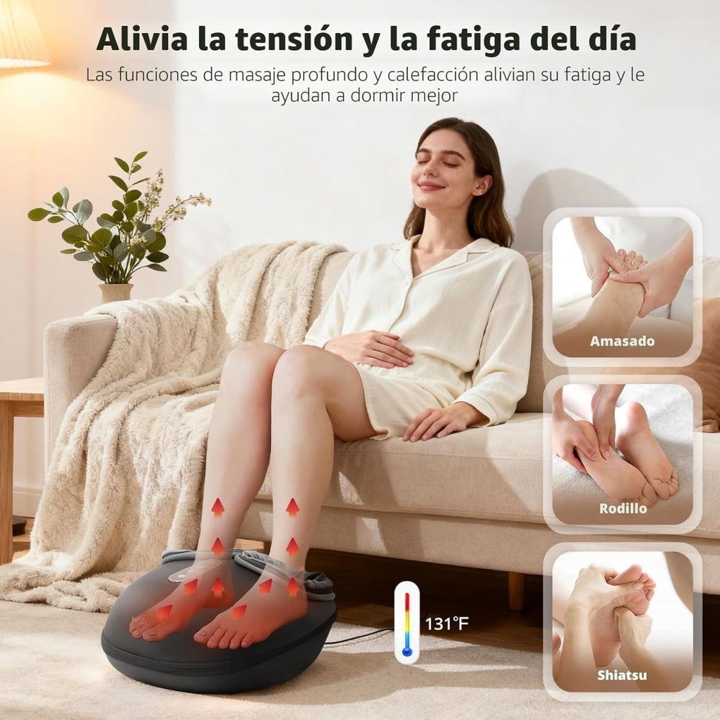 Masajeador de Pies Inteligente con Compresion y calor - InnovaHome