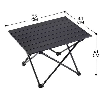 Mesa de Camping en Aluminio Super resistente 41x55cm - InnovaHome