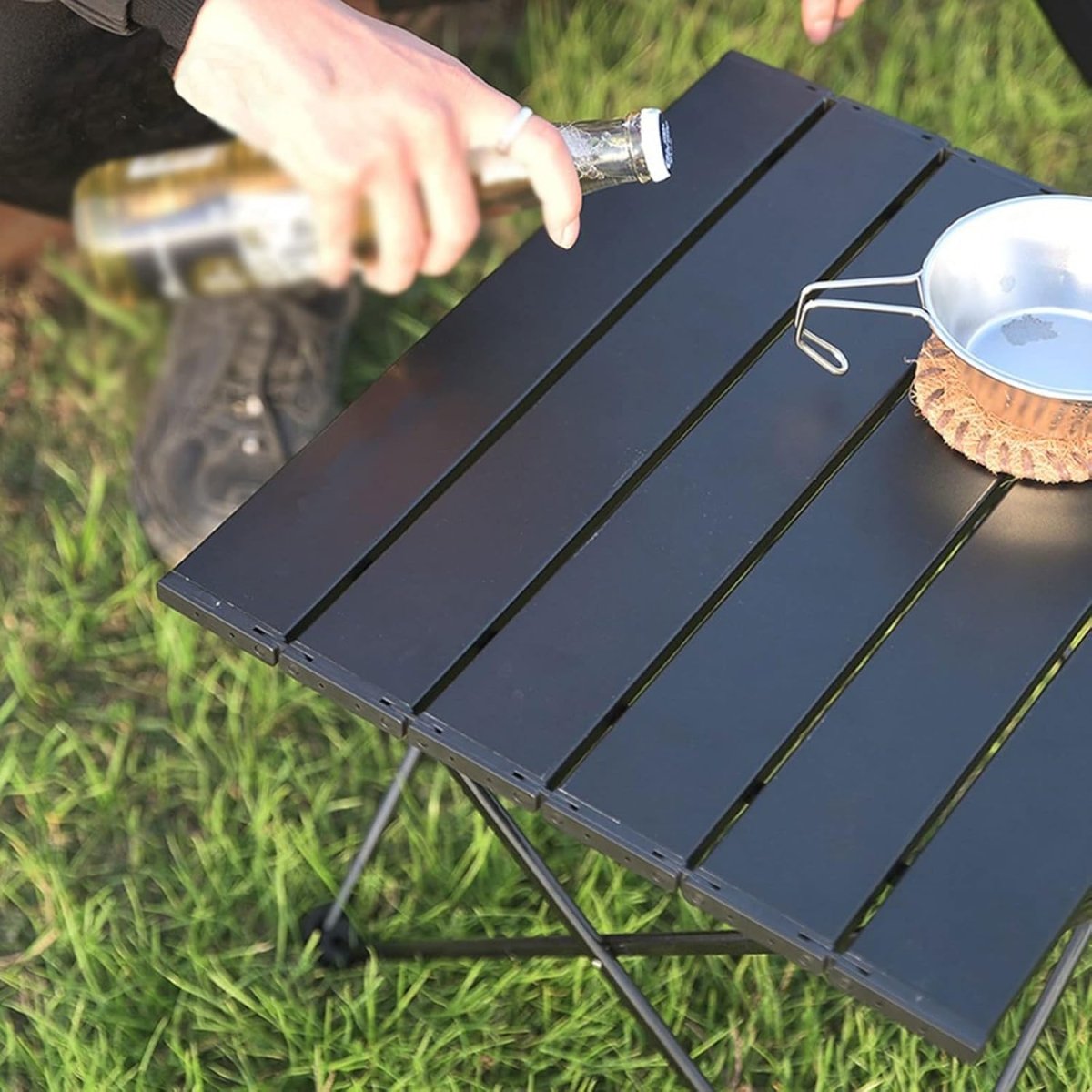 Mesa de Camping en Aluminio Super resistente 41x55cm - InnovaHome