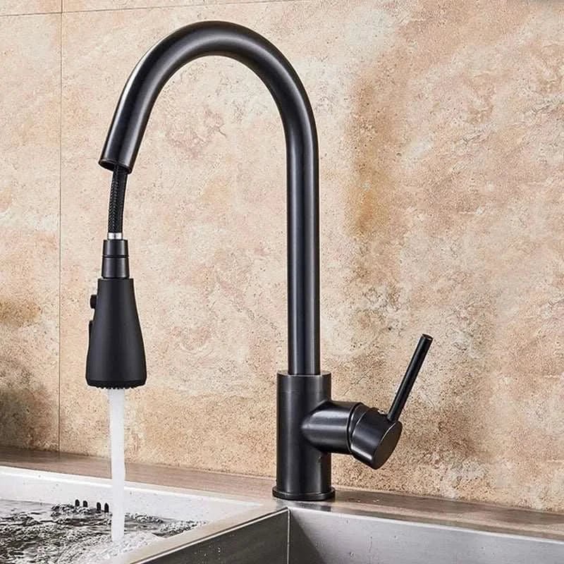Monocomando Canilla Grifo Cocina Mezclador Con Pico Flexible - InnovaHome