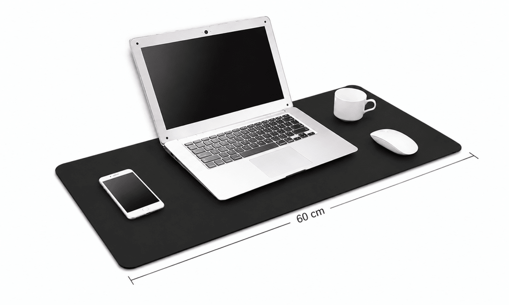 Mouse pad gamer grande 60x30cm antideslizante para teclado y mouse, ideal para escritorio, gaming y oficina.
