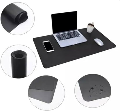 Mouse pad gamer grande 60x30cm antideslizante para teclado y mouse, ideal para escritorio, gaming y oficina.