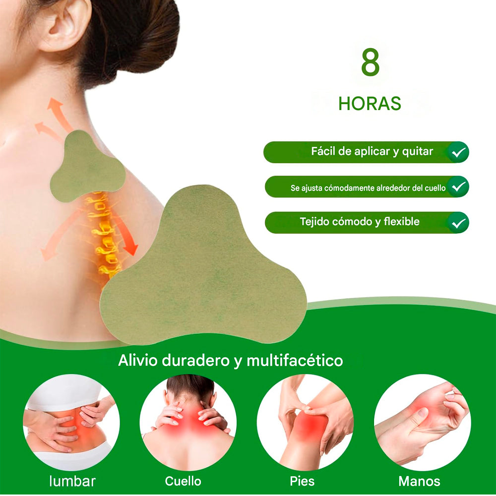Parches Herbales Cervicales para Aliviar el Dolor - InnovaHomeParches Herbales Cervicales para Aliviar el Dolor
