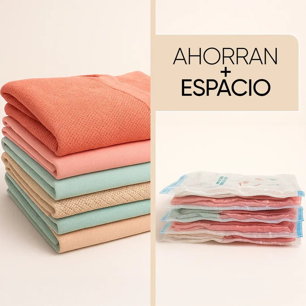 Pack De 3 Bolsas De Vacío Para Guardar Ropa Reducir Espacios - InnovaHome