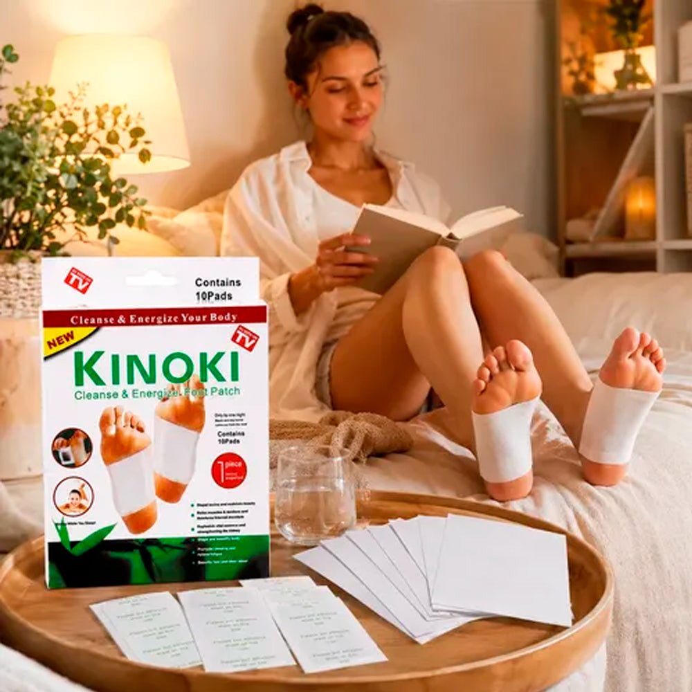Parches herbales de desintoxicación Kinoki - InnovaHomeParches herbales de desintoxicación Kinoki
