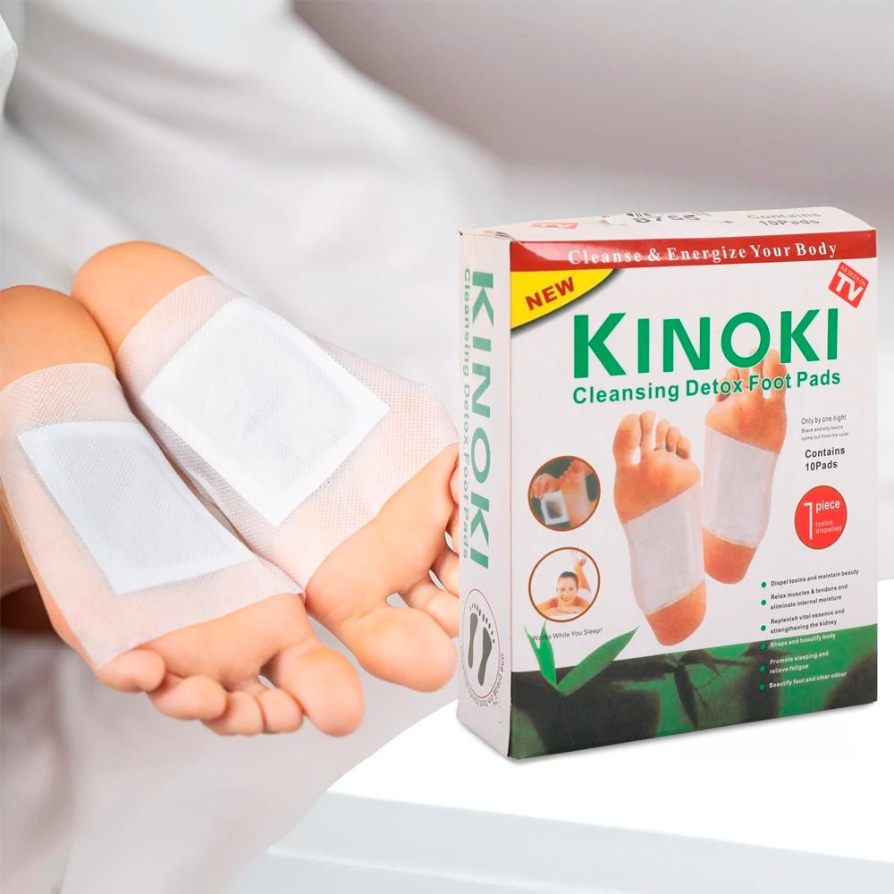 Parches herbales de desintoxicación Kinoki - InnovaHomeParches herbales de desintoxicación Kinoki