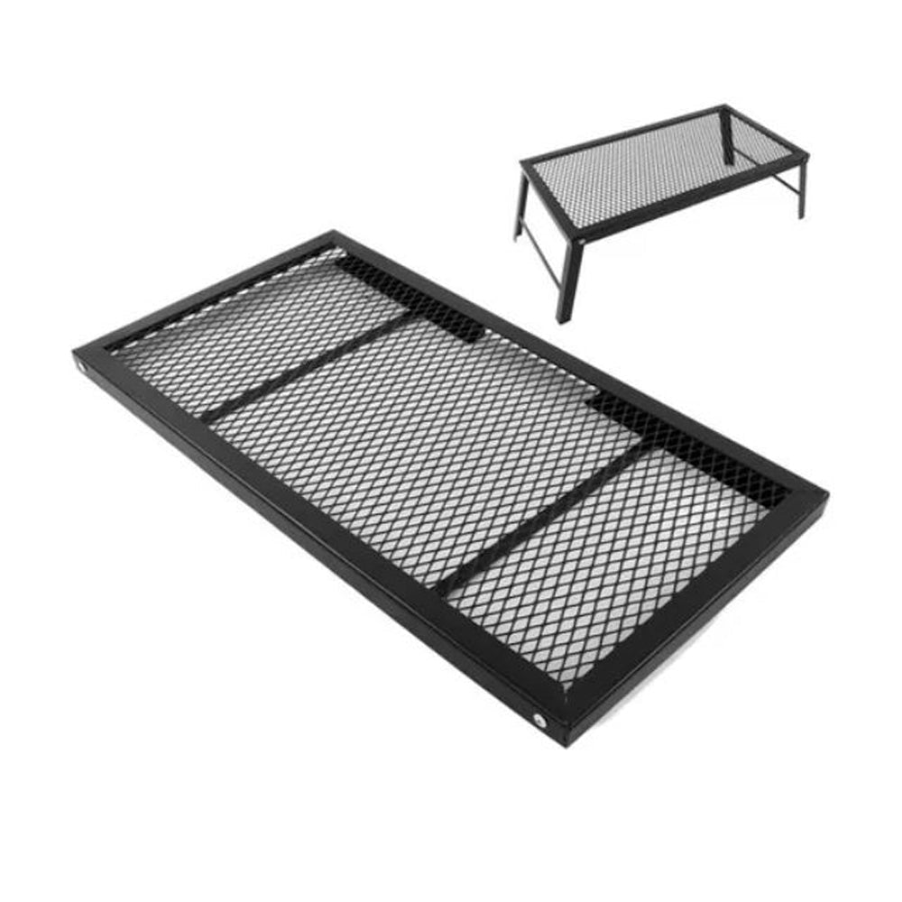 Parrilla Patas Plegable Acero Camping Parrillero Motorhome - InnovaHome