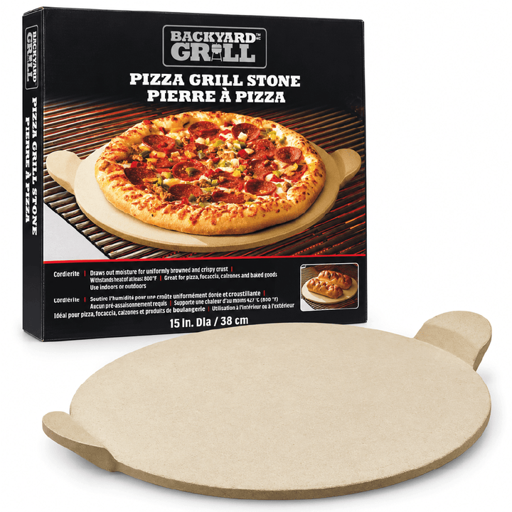 Piedra Refractaria Para Pizza Tamaño 38 Cm Con Asa - InnovaHome