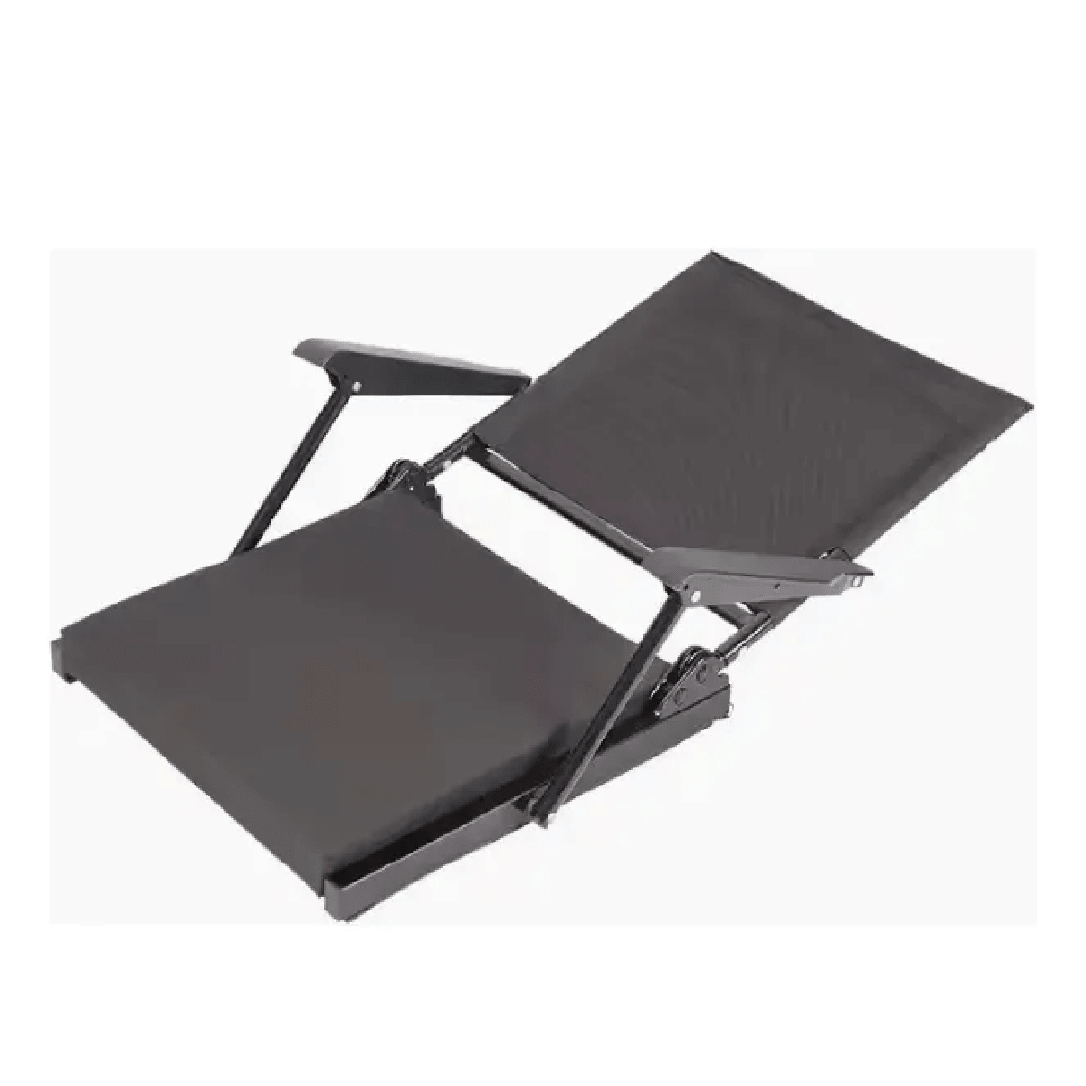 Reposera De Piso Plegable Premium En Acero Y Lona Reclinable - InnovaHome