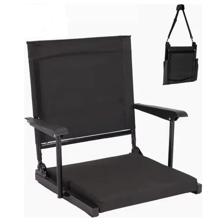 Reposera De Piso Plegable Premium En Acero Y Lona Reclinable - InnovaHome