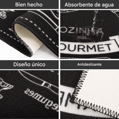 Set de 2 Alfombras de cocina 120x50 80x50cm - InnovaHome