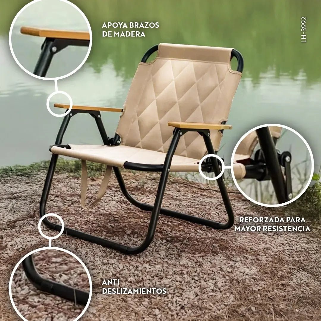 Silla Reposera Ancha Calidad Superior - InnovaHome