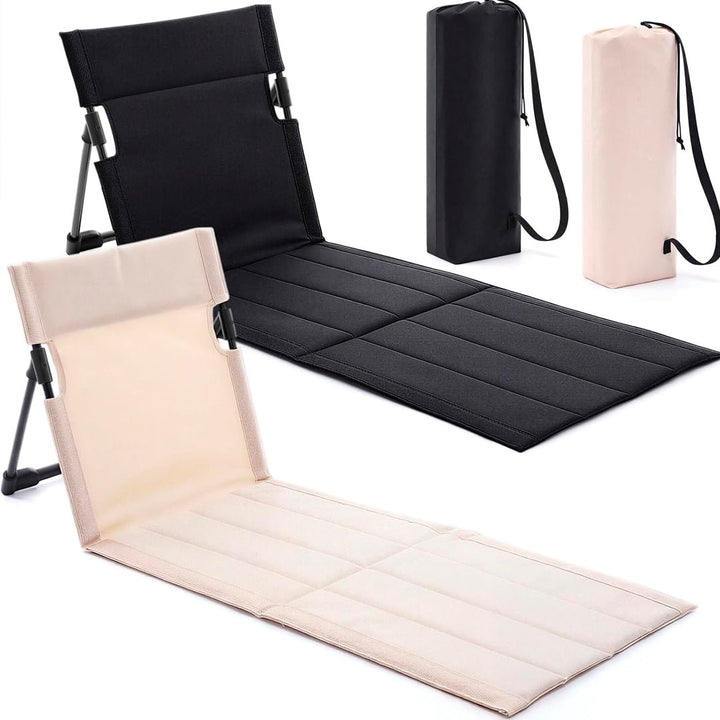 Silla Reposera Plegable De Playa Camping Respaldo Cómodo - InnovaHome