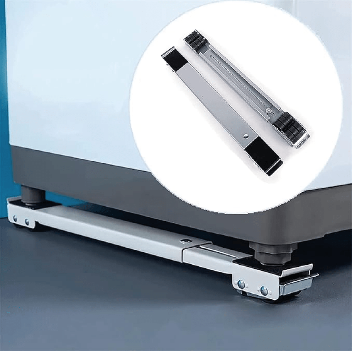 Soporte Carro Base Con Ruedas Para Mover Heladera Cocina Lavarropa Secadora - InnovaHome