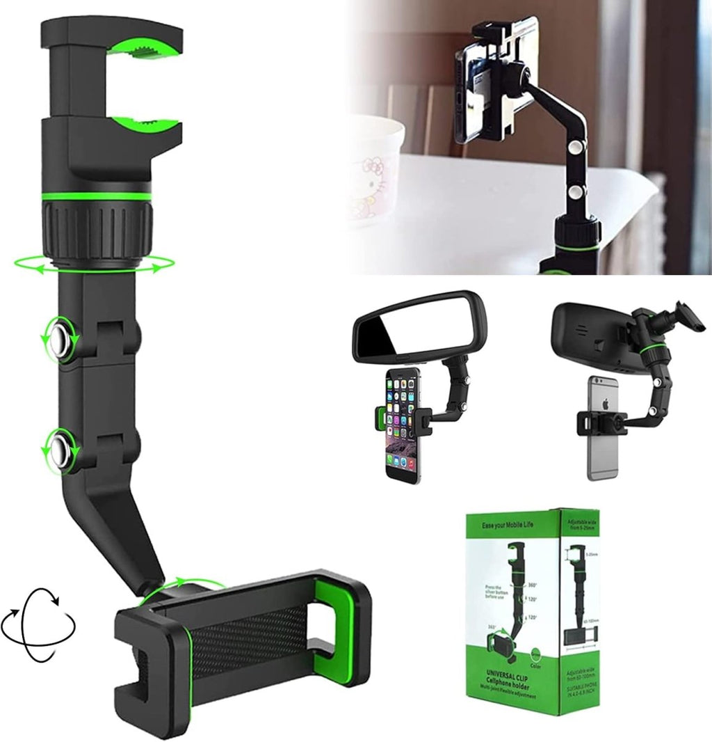 Soporte De Celular Para Espejo Retrovisor Del Auto - InnovaHome