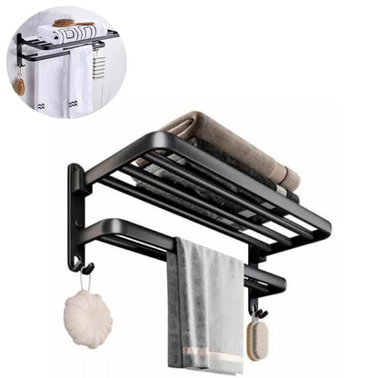 toallero-doble-plegable-acero-inoxidable-negro-46cm.webp