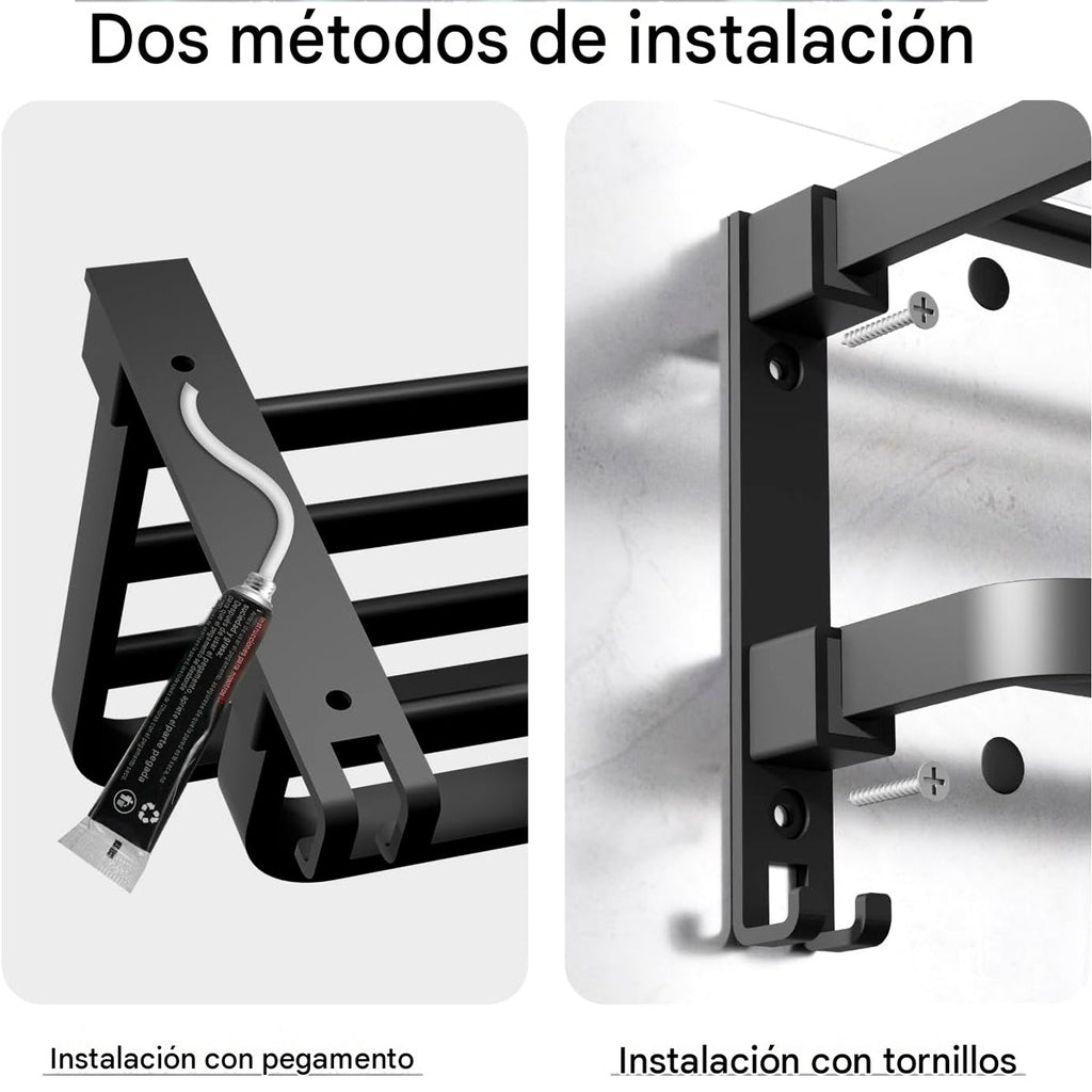 toallero-doble-plegable-acero-inoxidable-negro-46cm.webp