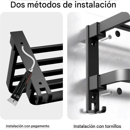 toallero-doble-plegable-acero-inoxidable-negro-46cm.webp