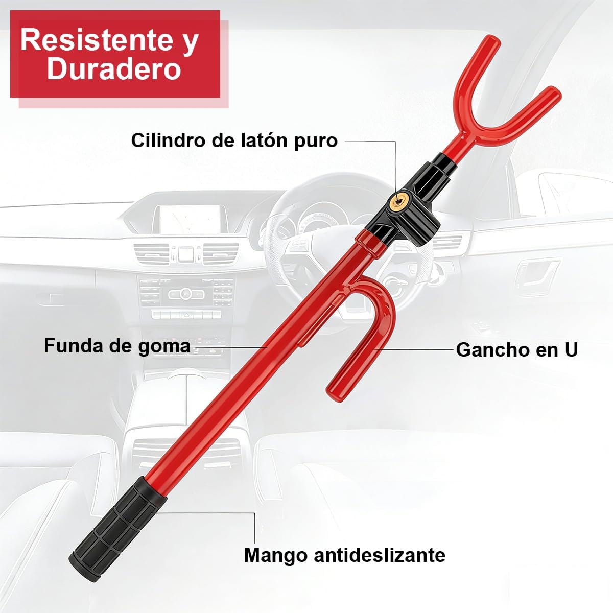 Tranca de Volante Segurida Auto - InnovaHome